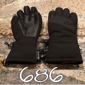 NWT 686 Youth Gore-Tex Waterproof Gloves, Small, Warmest Thermal Rating